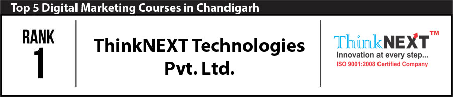 Top 5 digital marketing courses in chandigarh