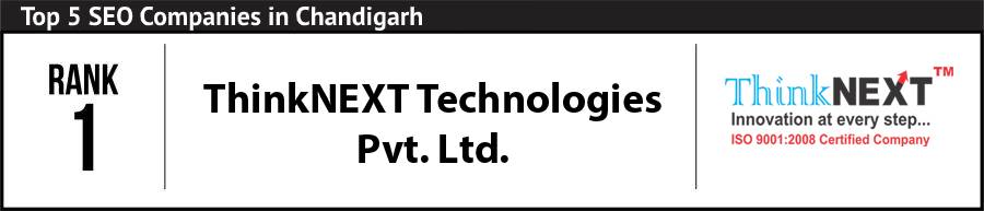 TOP 5 SEO Companies in Chandigarh